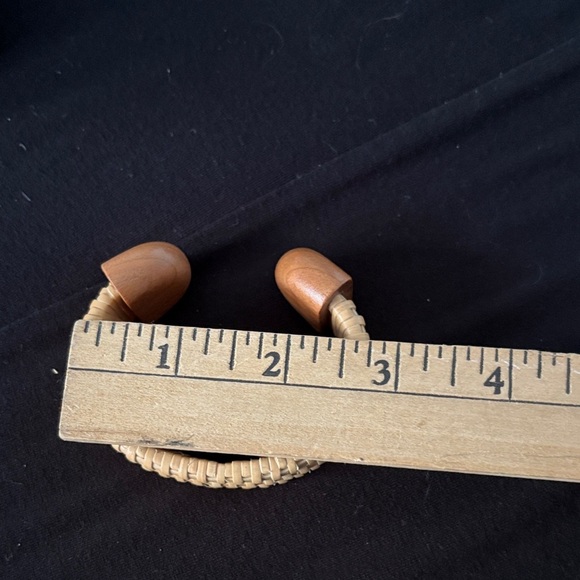 Woven Tan and Brown Cuff Bracelet Set - Picture 5 of 7